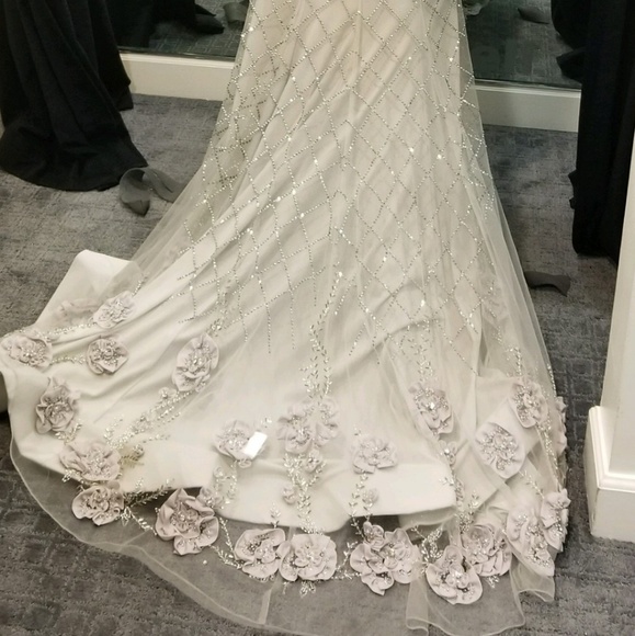 Terani Couture Floral Dress - Picture 4 of 4